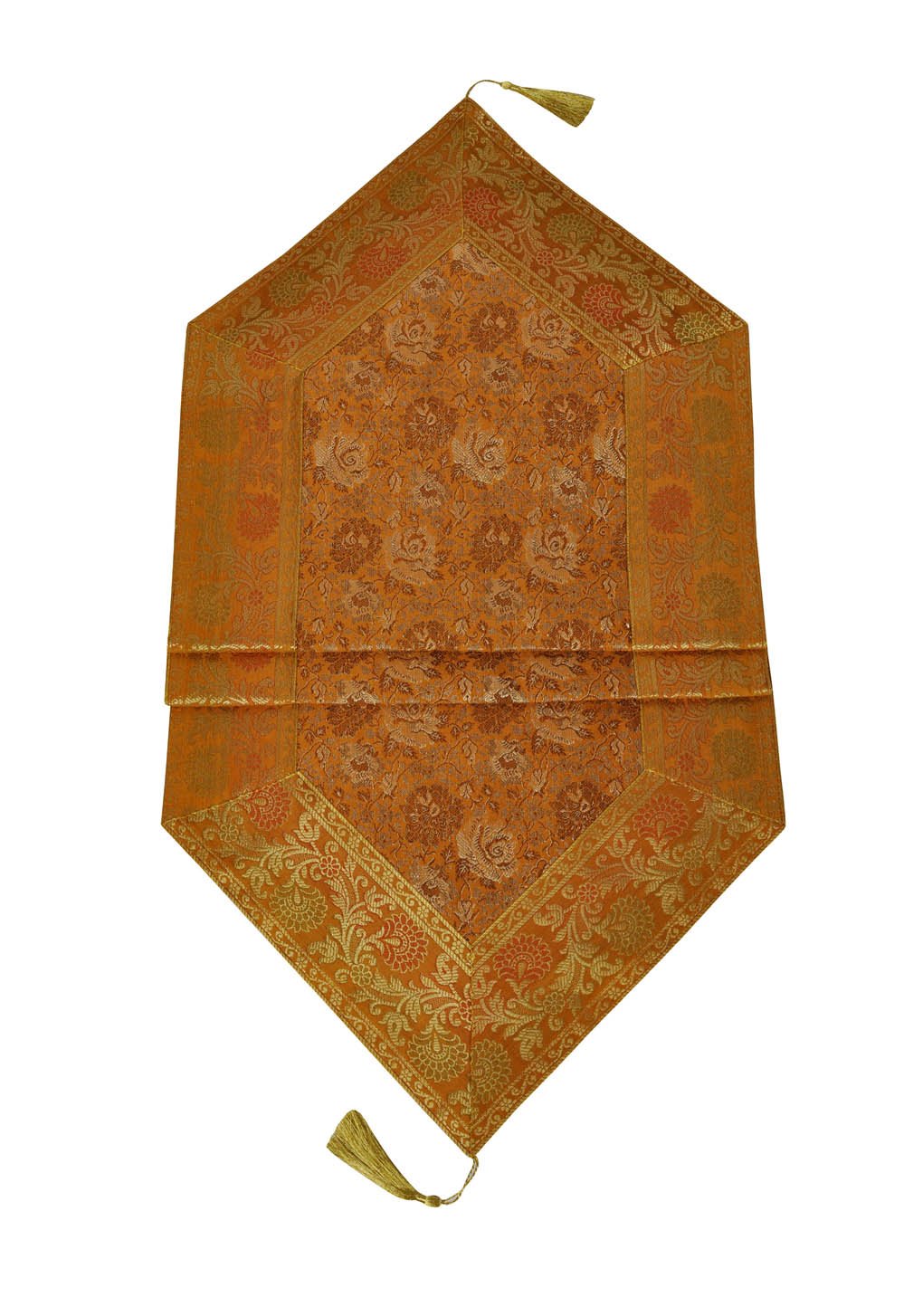 Elegant Silk Table Runner 72x16 Inch - Decorative Dining Table Centerpiece for Weddings, Parties & Holiday Decor