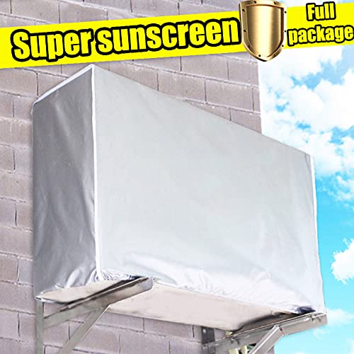 VALINK Waterproof Outdoor Air Conditioner Cover - UV Resistant, Dustproof Protection for AC Units | All-Weather Use for Home, Office, and Commercial Spaces