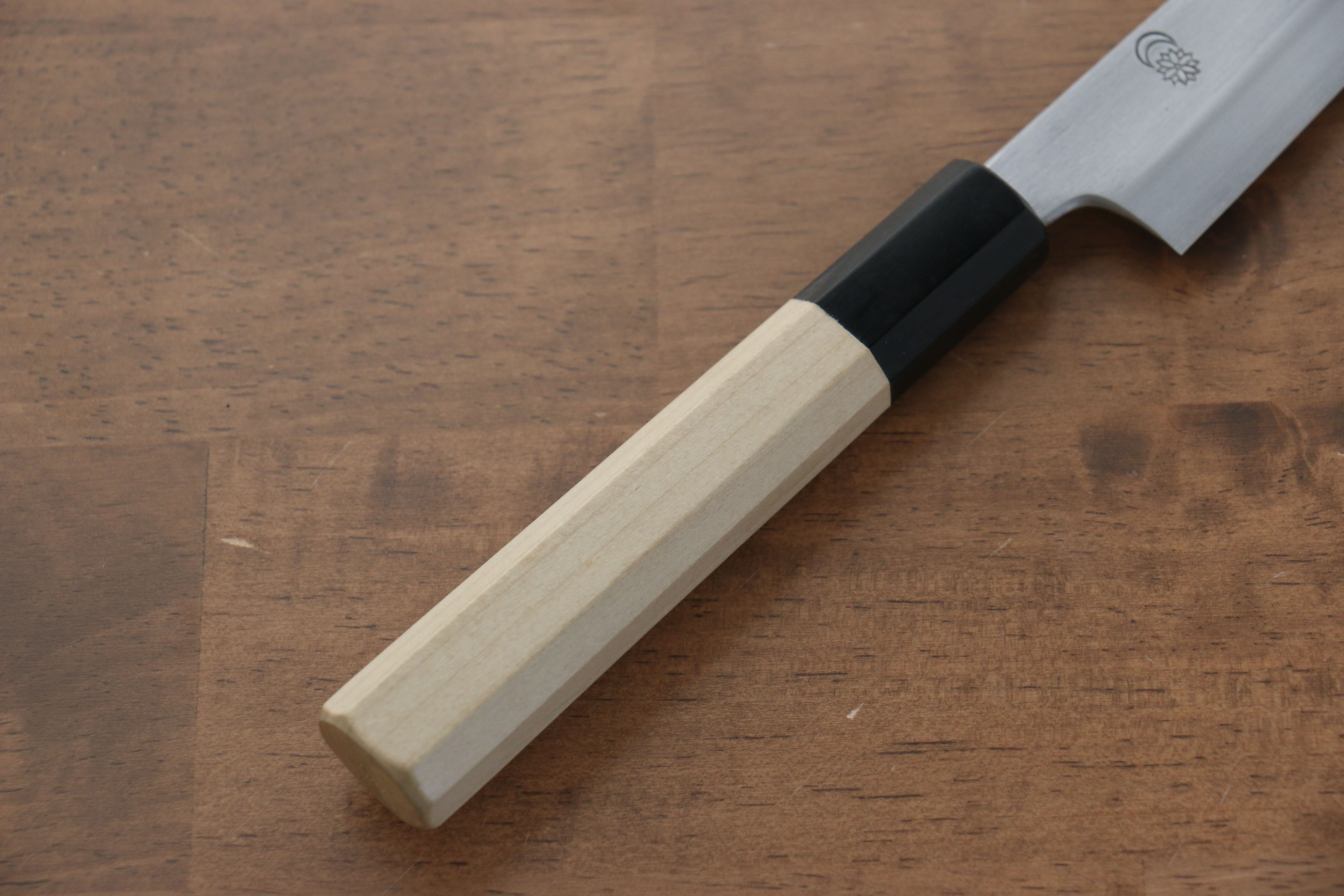 Premium Kikuzuki White Steel No.2 Kasumitogi Petty Utility Knife 150mm (5.9