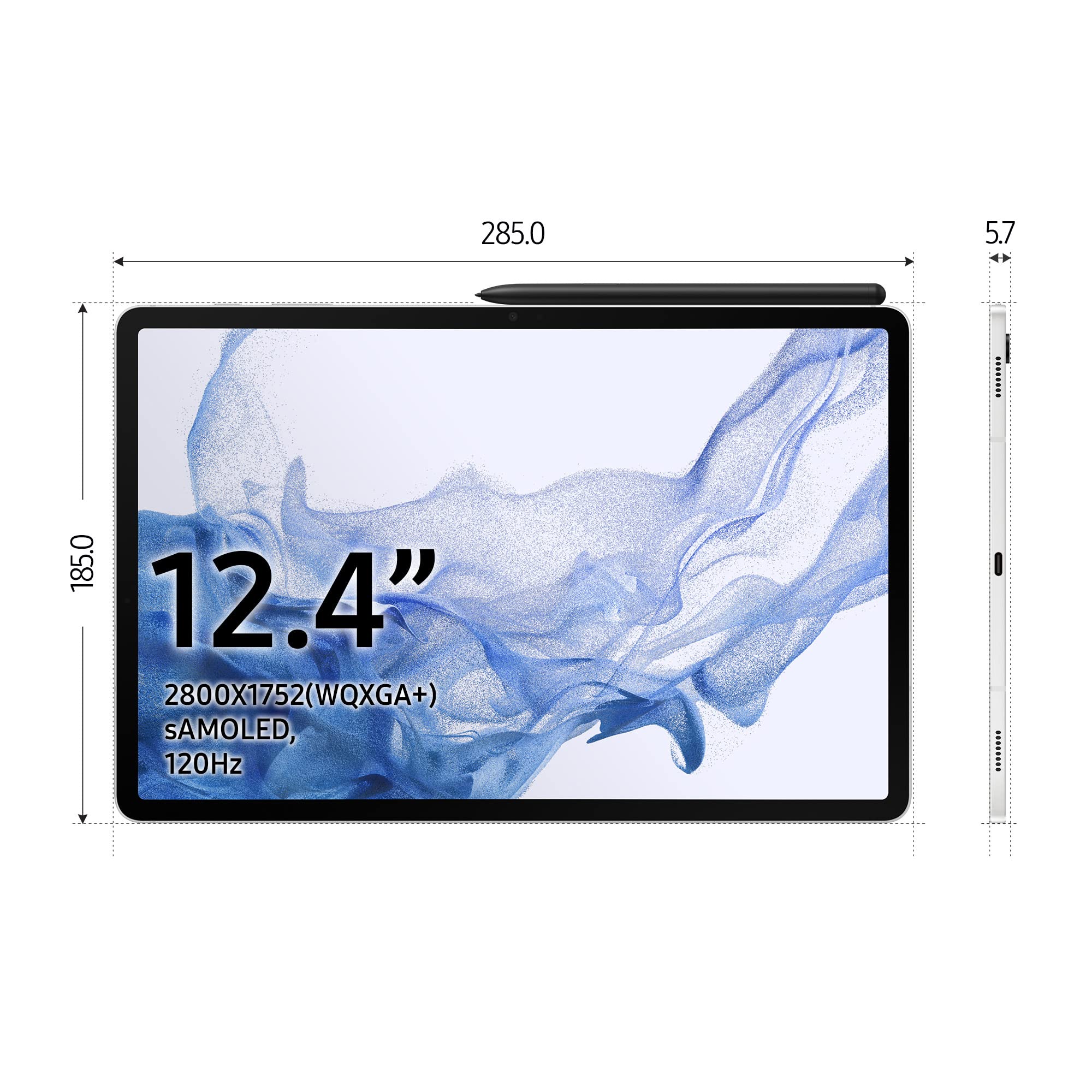 Samsung Galaxy Tab S8 11-inch 128GB WiFi Android Tablet - Perfect for Work, Study & Entertainment