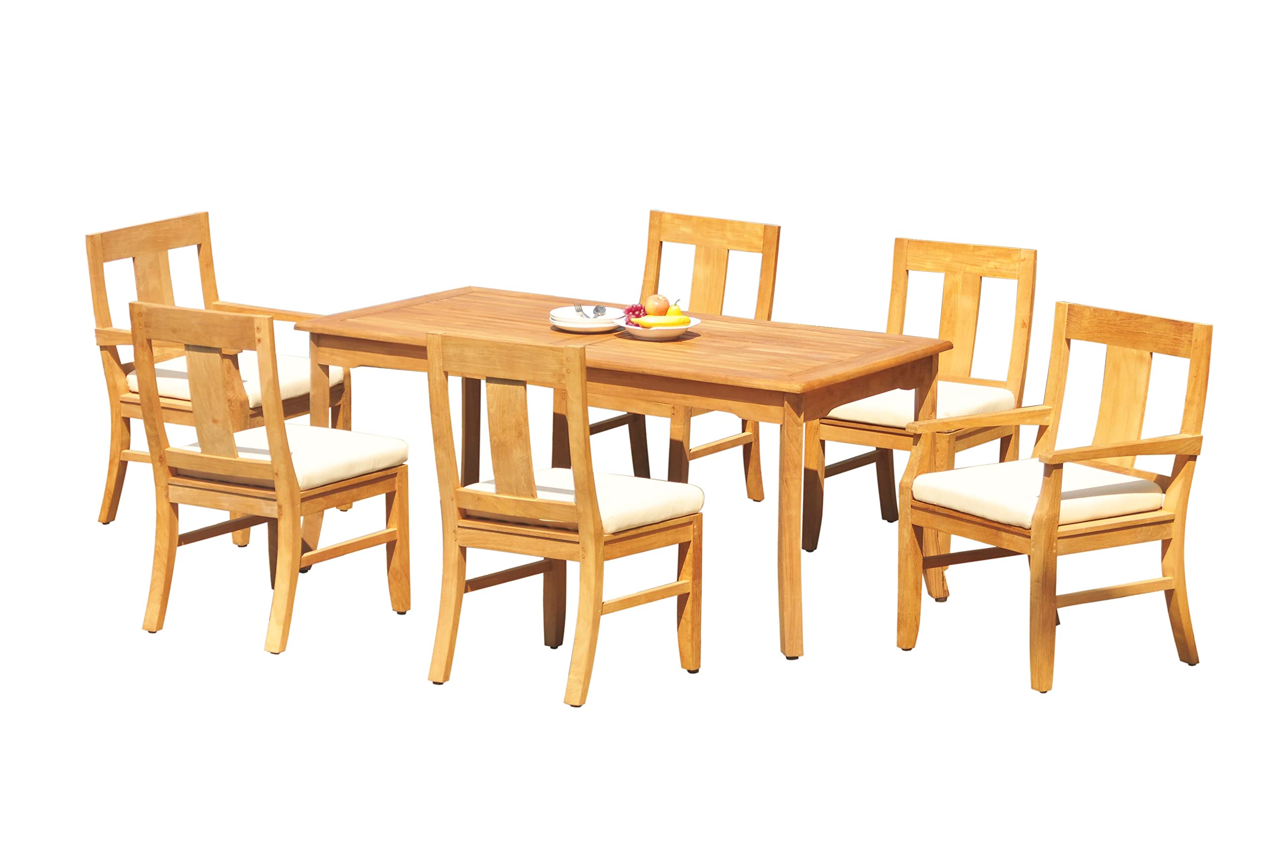 Premium 7-Piece Outdoor Teak Dining Set - 117