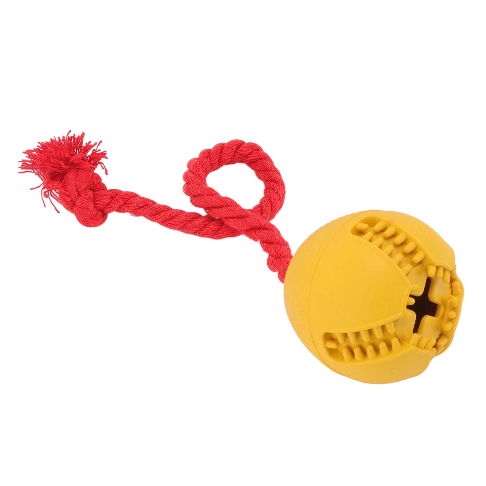 Zerodis Durable Rubber Chew Toy for Dogs - Interactive Puzzle Ball for Teeth Cleaning & Boredom Relief - Perfect for Small, Medium & Large Dogs - Great for Indoor Play, Training & Dental Care
