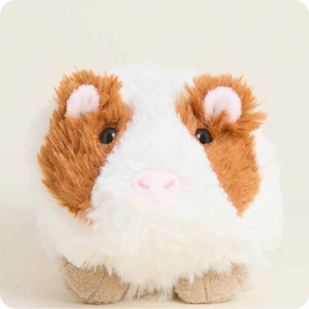 Guinea Pig Plush Toy with Warmies - Soft & Cozy Heating Stuffed Animal for Kids & Adults - Perfect for Cuddling, Comfort & Stress Relief at Home or Travel