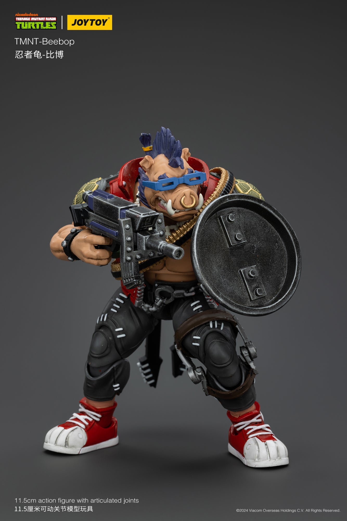 1/18 Scale JOYTOY TMNT Action Figure - Beebop & Rocksteady Collectible Set for Teenage Mutant Ninja Turtles Fans | Perfect for Display, Gifts, and Action Figure Collections