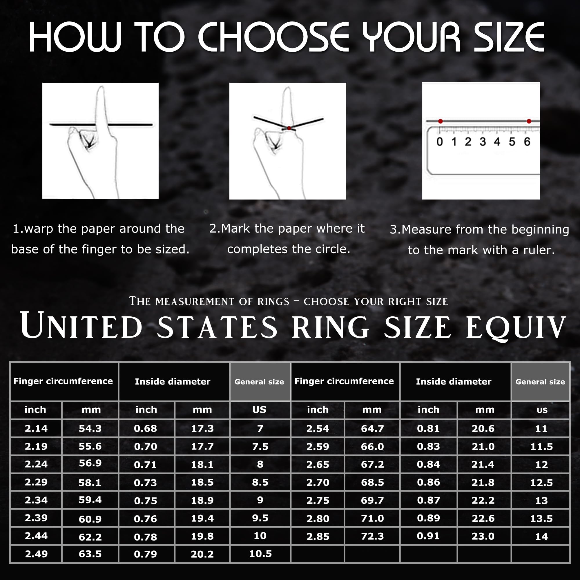Jstyle 8MM Stainless Steel Wedding Rings for Men - Cool Simple Band Set of 3 | Durable & Hypoallergenic Men's Jewelry for Everyday Wear, Anniversary Gifts & Couple Rings