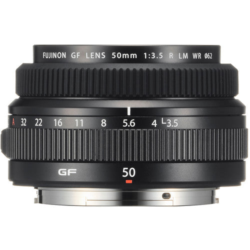 Fujifilm GF 50mm f/3.5 R LM WR Lens - Medium Format Prime Lens for GFX Cameras | Weather-Resistant & Lightweight | Perfect for Portrait, Street & Travel Photography