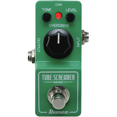 Ibanez TS Mini Tube Screamer Guitar Effects Pedal - Classic Overdrive & Boost for Electric Guitar, Perfect for Blues, Rock & Metal (Stage & Studio Use)