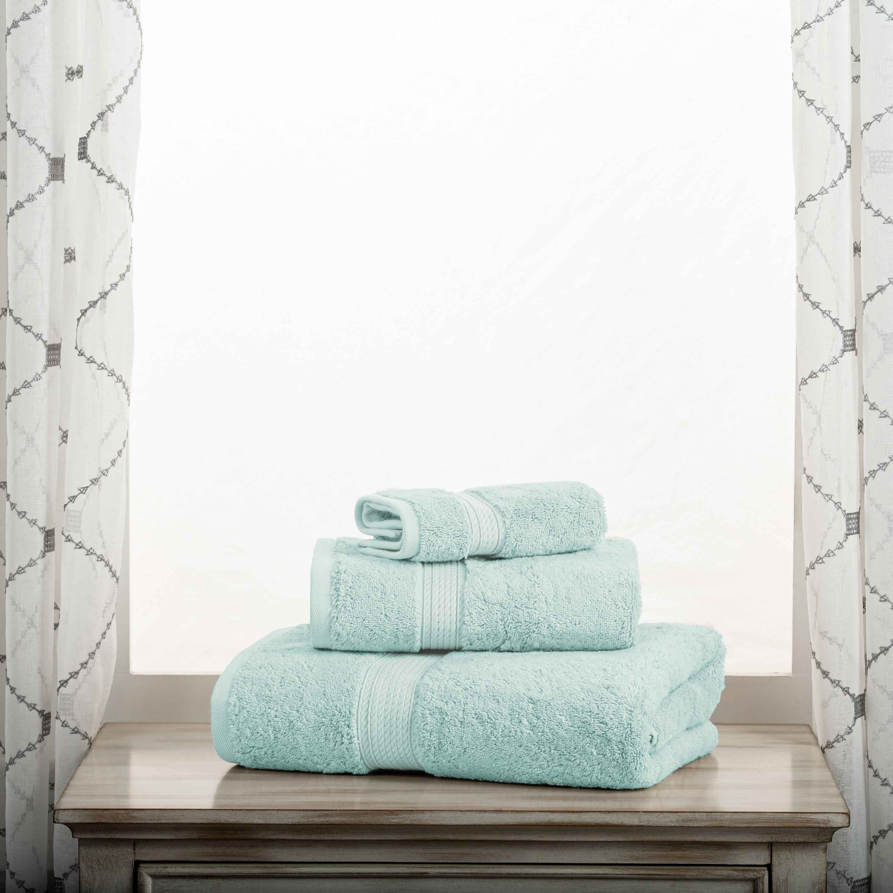 Premium Egyptian Cotton 3-Piece Towel Set - Ultra Soft, Plush & Heavyweight for Bath, Spa & Luxury Home Decor