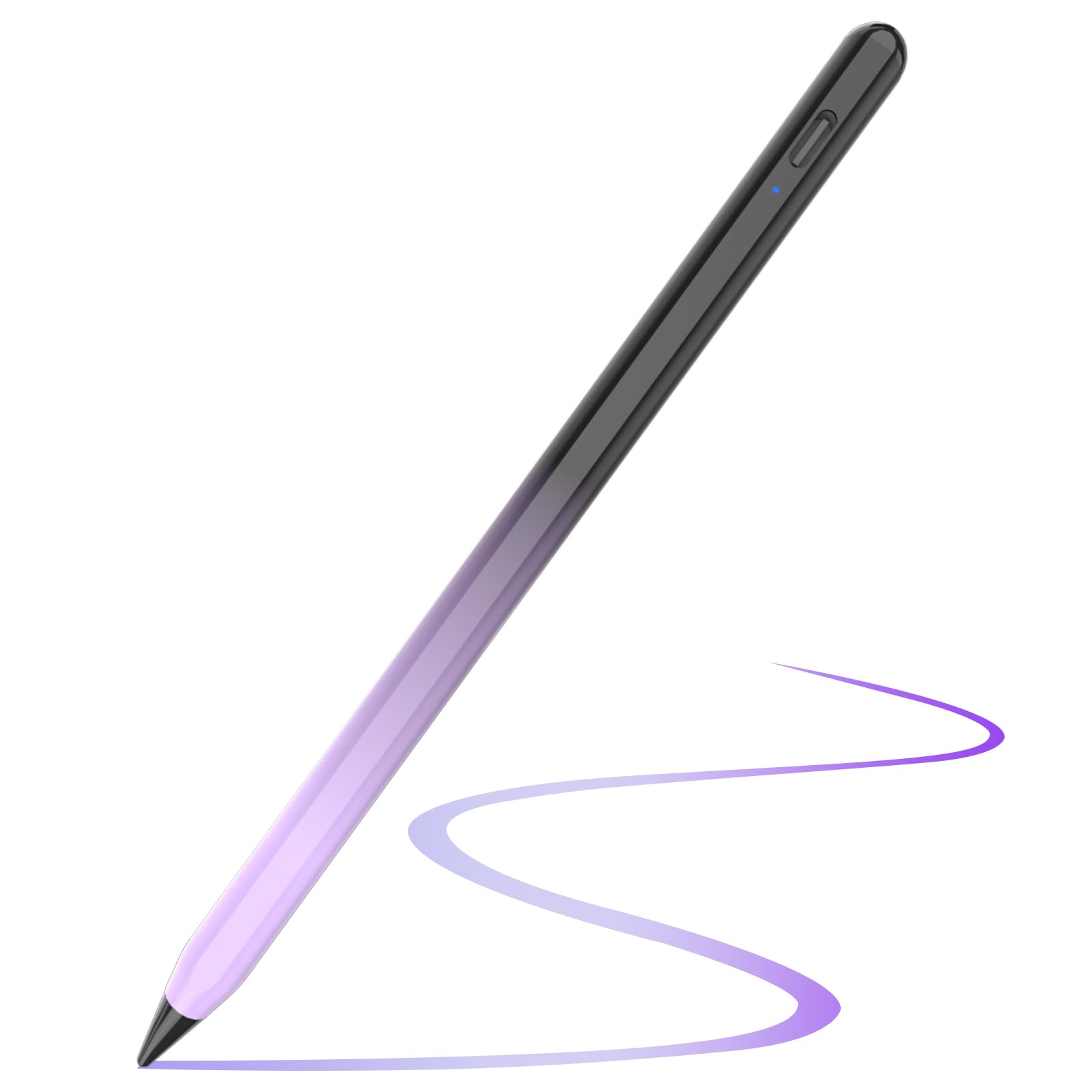TQQ Stylus Pen for Apple iPad 2018-2024 - Pro Precision Pixel-Level Tip with Tilt Sensitivity & Magnetic Attachment - Compatible with iPad 10/9/8/7/6, Pro 11