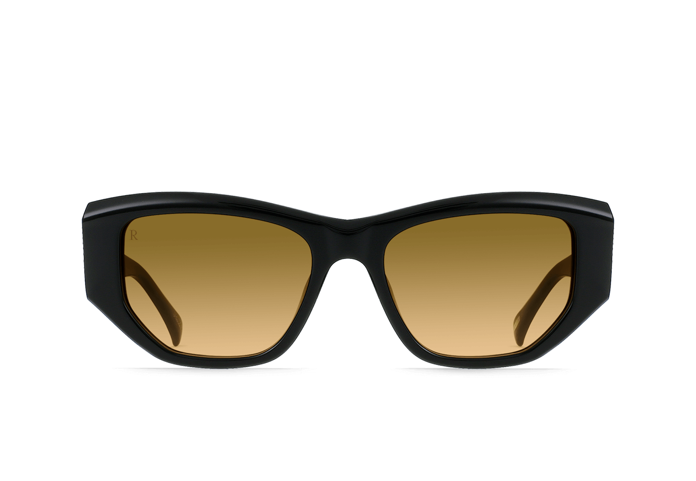 YNEZ Recycled Black / Reposado Gradient 54mm Sunglasses - Eco-Friendly Fashion Sunglasses for Men & Women - Perfect for Outdoor Activities, Beach, Driving & Daily Wear