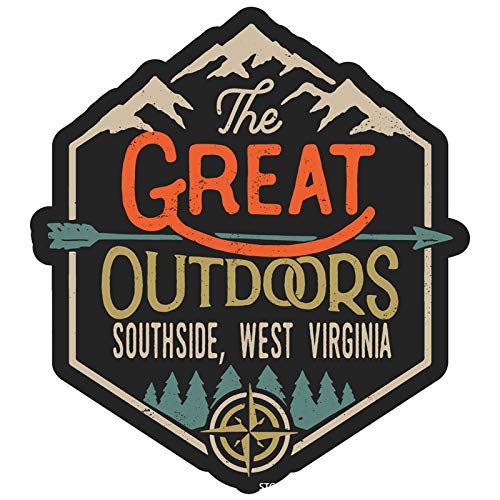 Southside West Virginia The Great Outdoors 4-Inch Fridge Magnet - Perfect for Refrigerators, Lockers & Office Decor - Collectible Souvenir for Travel Lovers & Nature Enthusiasts