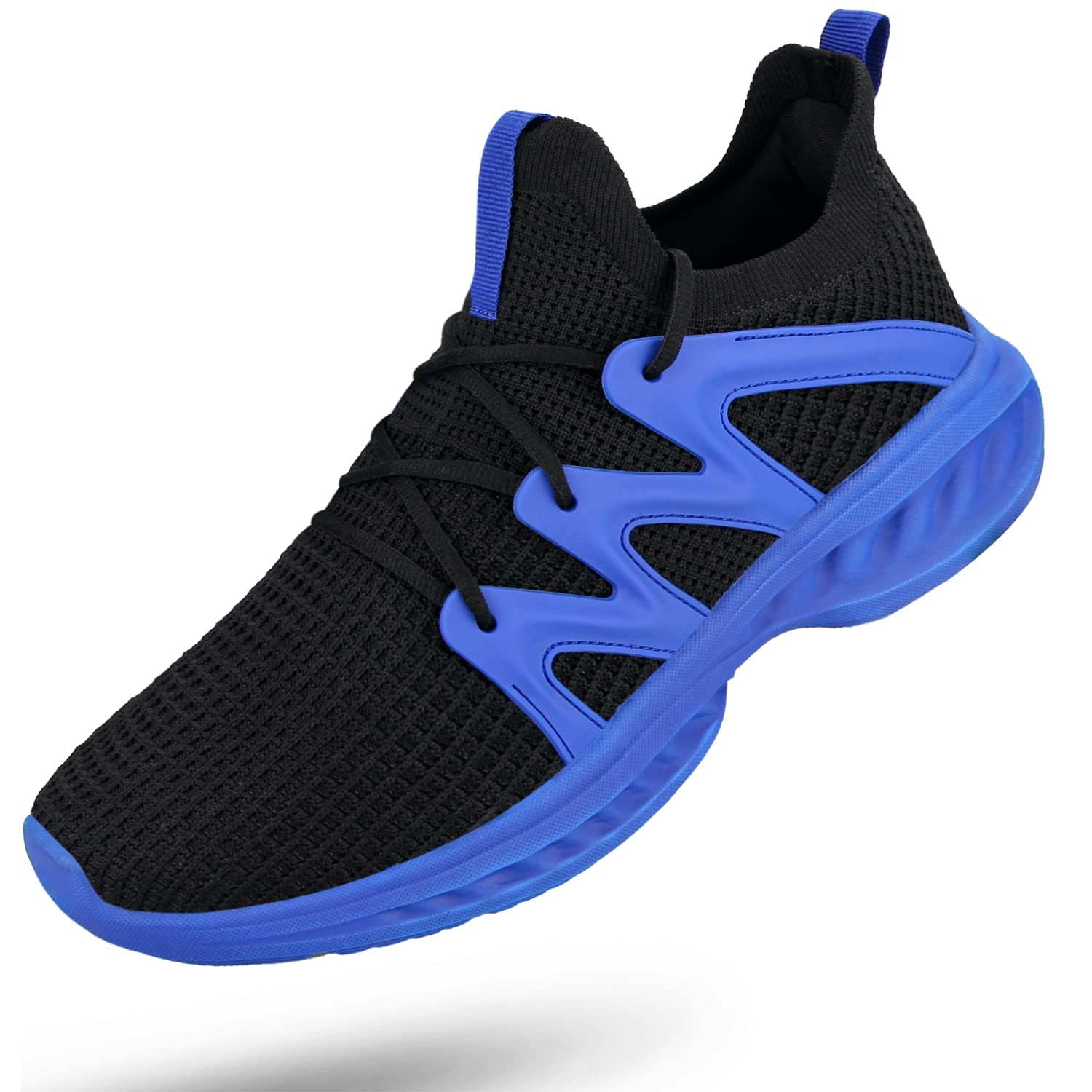 **Men's Slip-On Walking Shoes - Lightweight, Breathable & Non-Slip Running Sneakers for Gym, Tennis & Casual Wear - Perfect for Workouts, Travel & Everyday Comfort**