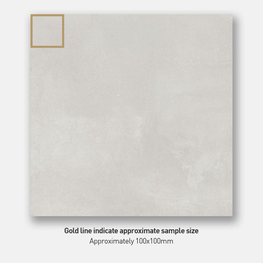 Premium 600x600mm Matt Porcelain Tile - Brooklyn White - Durable Floor & Wall Tile for Kitchen, Bathroom & Living Room
