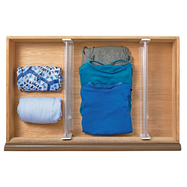 Adjustable Deep Drawer Dividers - Customizable Organizer for Kitchen, Office & Craft Storage - Perfect for Utensils, Files & Supplies