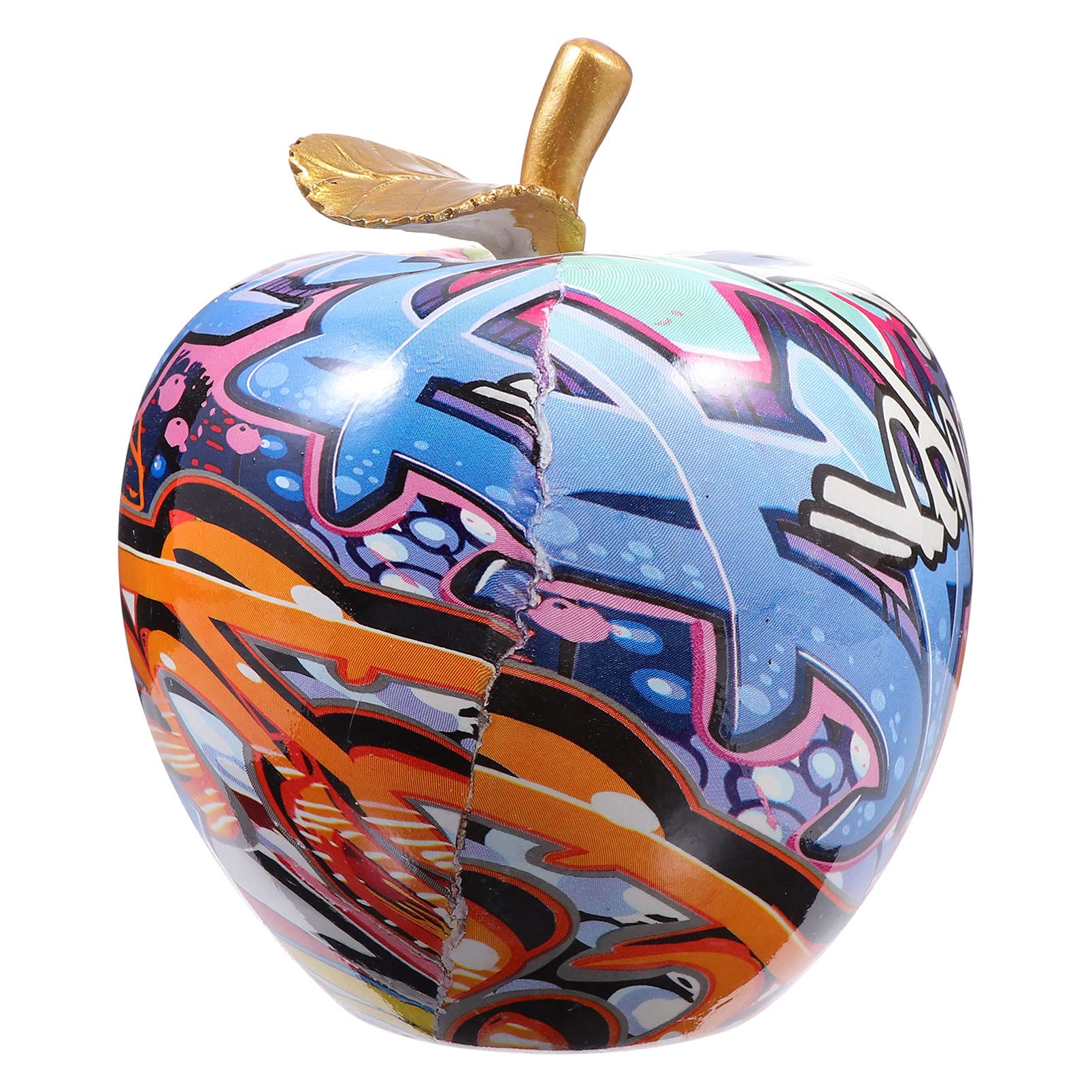 NUOBESTY Fruit Statue Decor - Handcrafted Resin Fruit Figurine Sculpture for Home & Office | Elegant Tabletop Centerpiece, Paperweight & Gift Idea for Kitchen, Dining Room Decor