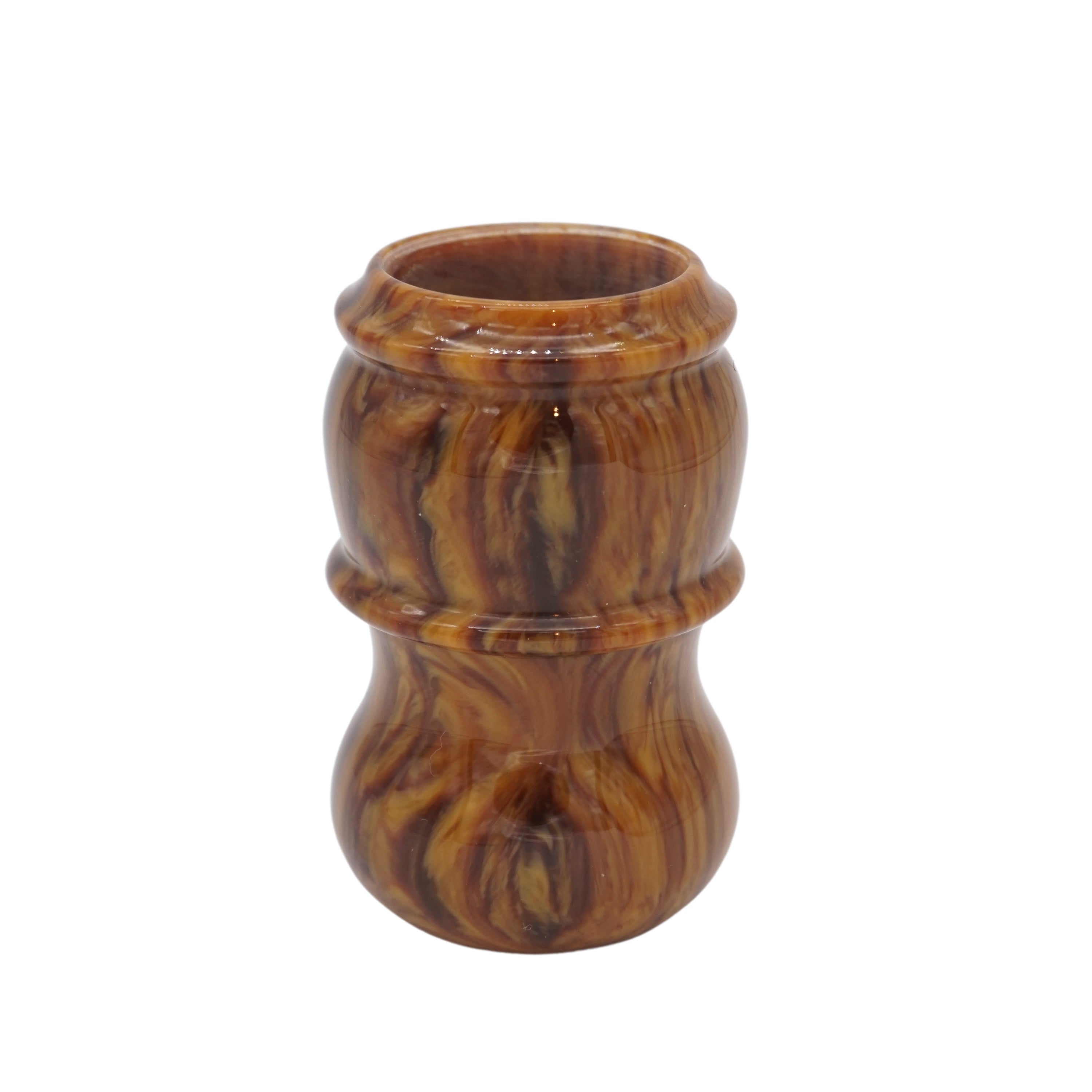 Premium Briar Wood Handcrafted Shaving Brush Handle - Fits 24mm & 26mm Knots - Perfect for Wet Shaving & Grooming Gifts for Men