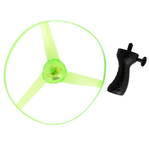 LED UFO Pull String Light - Green for Kids Room & Parties