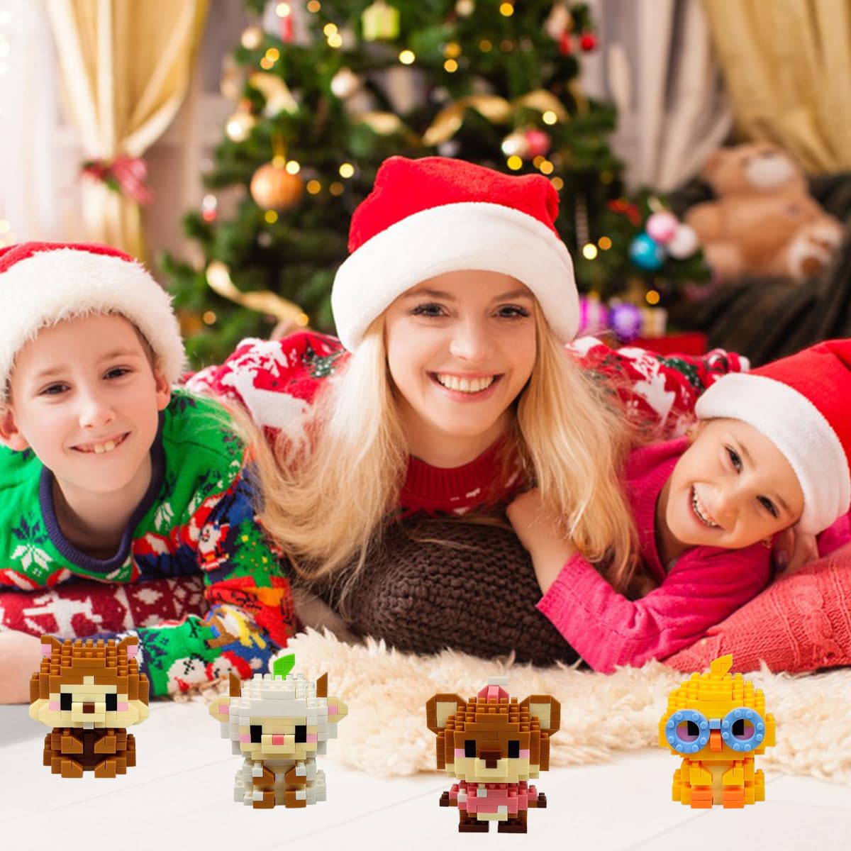 **Anditoy 6 Pack Building Blocks Toys for Kids, Boys & Girls - STEM Educational Toys for Toddlers & Teens - Perfect Christmas Gifts & Stocking Stuffers for Creative Play & Learning**