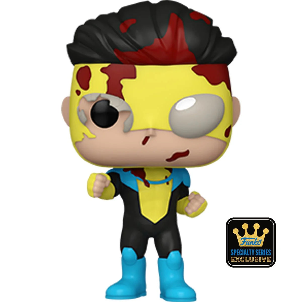 Invincible Funko Pop! Vinyl Figure - Battle Damaged Bloody Exclusive #1502 | Amazon Exclusive Collectible for Superhero Fans & Action Figure Enthusiasts | Perfect for Display, Gifts, and Comic Book Collections