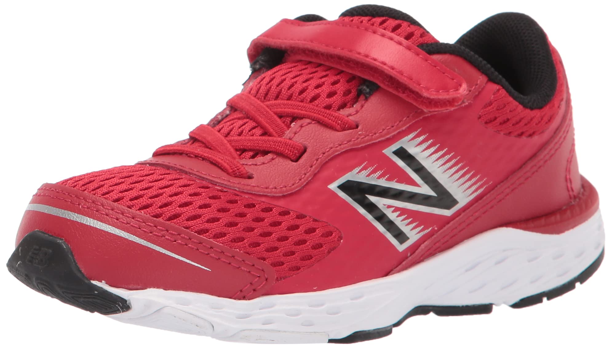 New Balance 680 V6 Hook and Loop Running Shoes for Kids - Lightweight Comfortable Sneakers for Boys & Girls - Perfect for School, Playground & Daily Activities