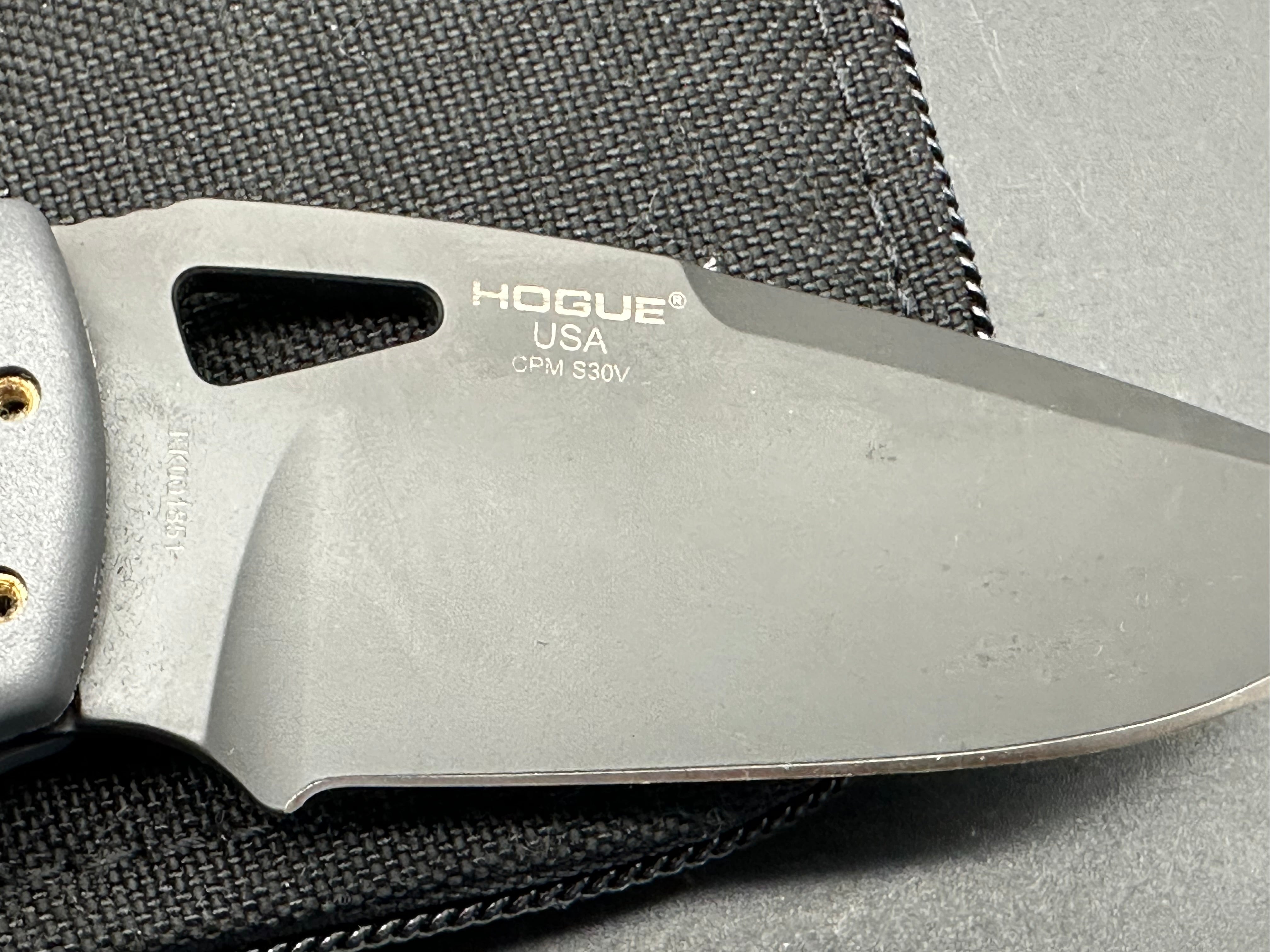 SIG K320A Tactical Automatic Knife with Hogue Grip - 3.5