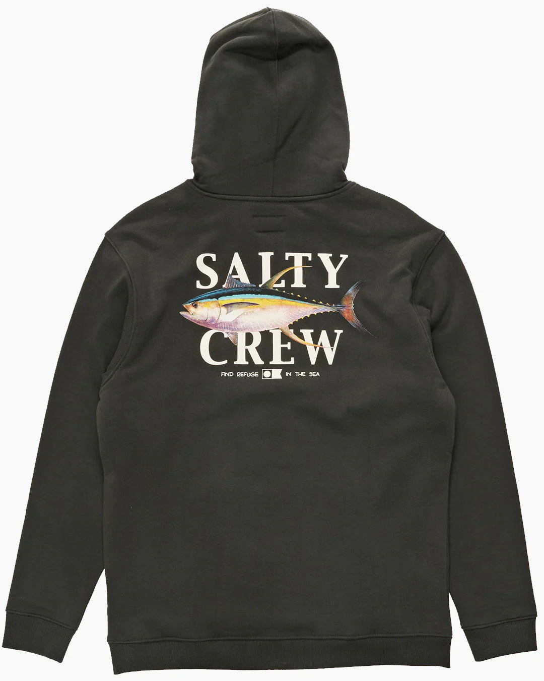 Salty Crew Yellowfin Fleece Lined Zip Through Hood - Warm & Comfortable Fishing Hoodie for Men - Perfect for Cold Weather Fishing & Outdoor Activities