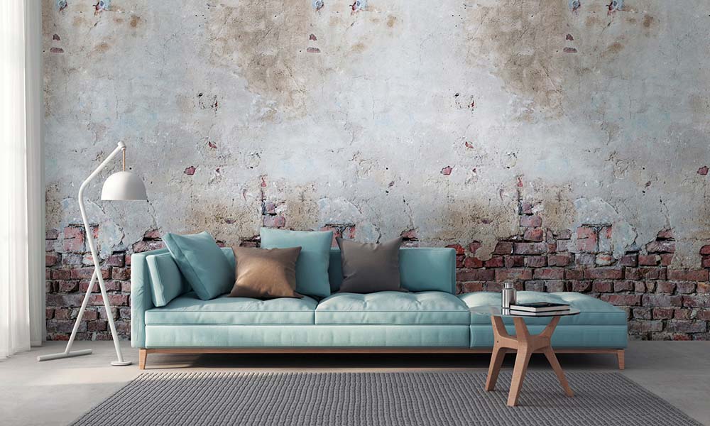 Premium Rendered Brick Wall Panel - Realistic Textured Faux Brick for Home & Office Decor | Perfect for Accent Walls, Backdrops, and Interior Design Projects