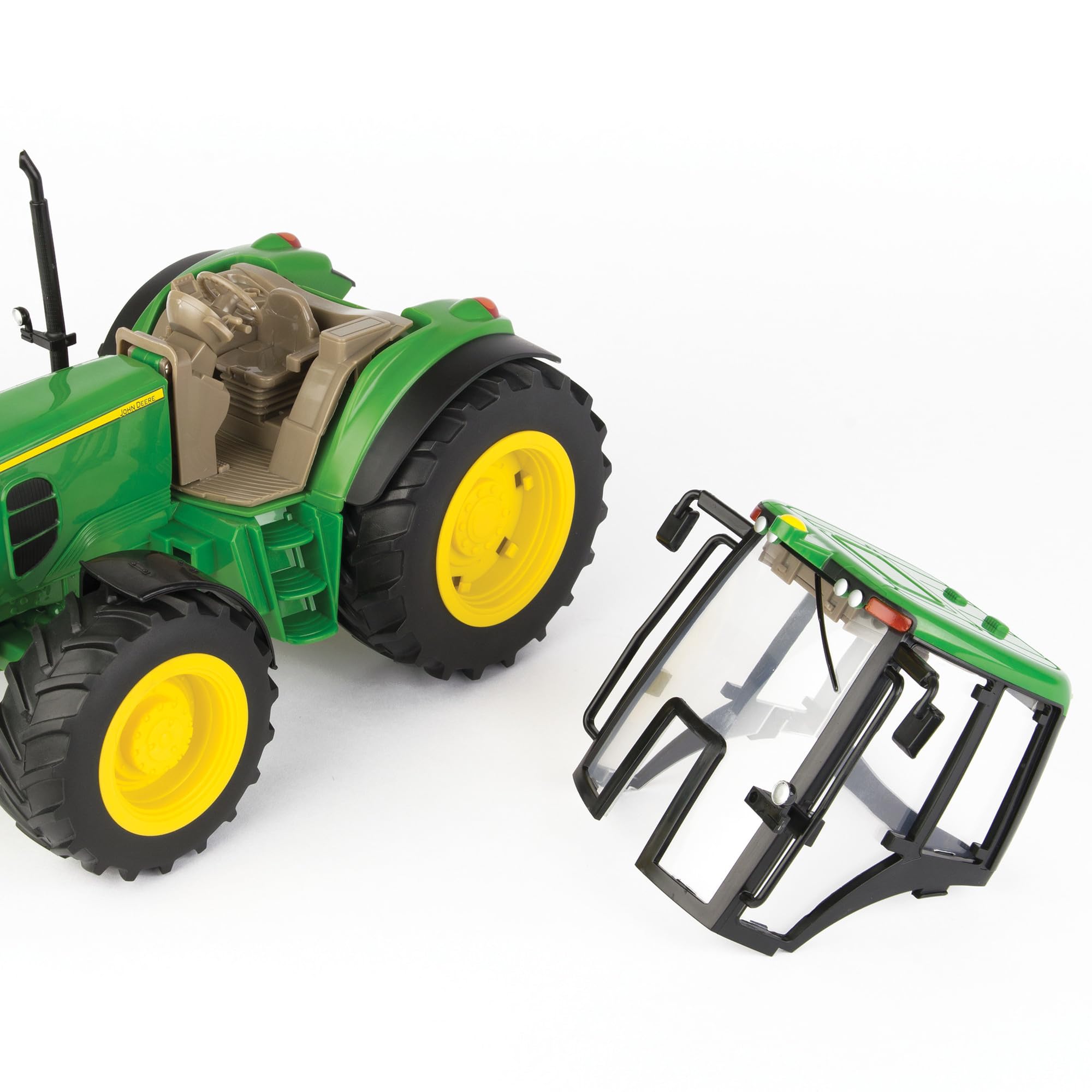 John Deere Big Farm Gravity Wagon 1:16 Scale Toy Tractor - Realistic Farm Vehicle Playset for Kids Ages 3+ - Perfect for Pretend Play, Farm Themed Birthday Gifts & Collectible Die-Cast Models