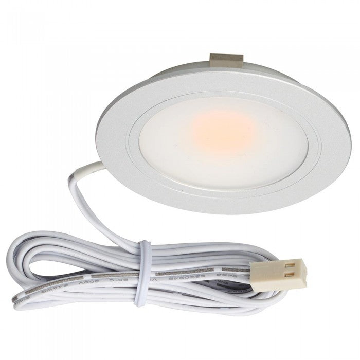 3W LED Shelf Light 12V 3000K Warm White Under Cabinet Lighting - Perfect for Kitchen, Closet, Bookshelf, and Display Case Illumination
