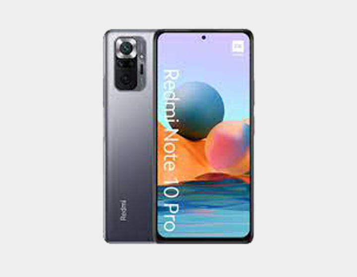 Xiaomi Redmi Note 10 Pro 4G LTE Smartphone - 256GB ROM 8GB RAM, Dual SIM Unlocked GSM Android Phone (Onyx Gray) for Streaming, Gaming & Business Use