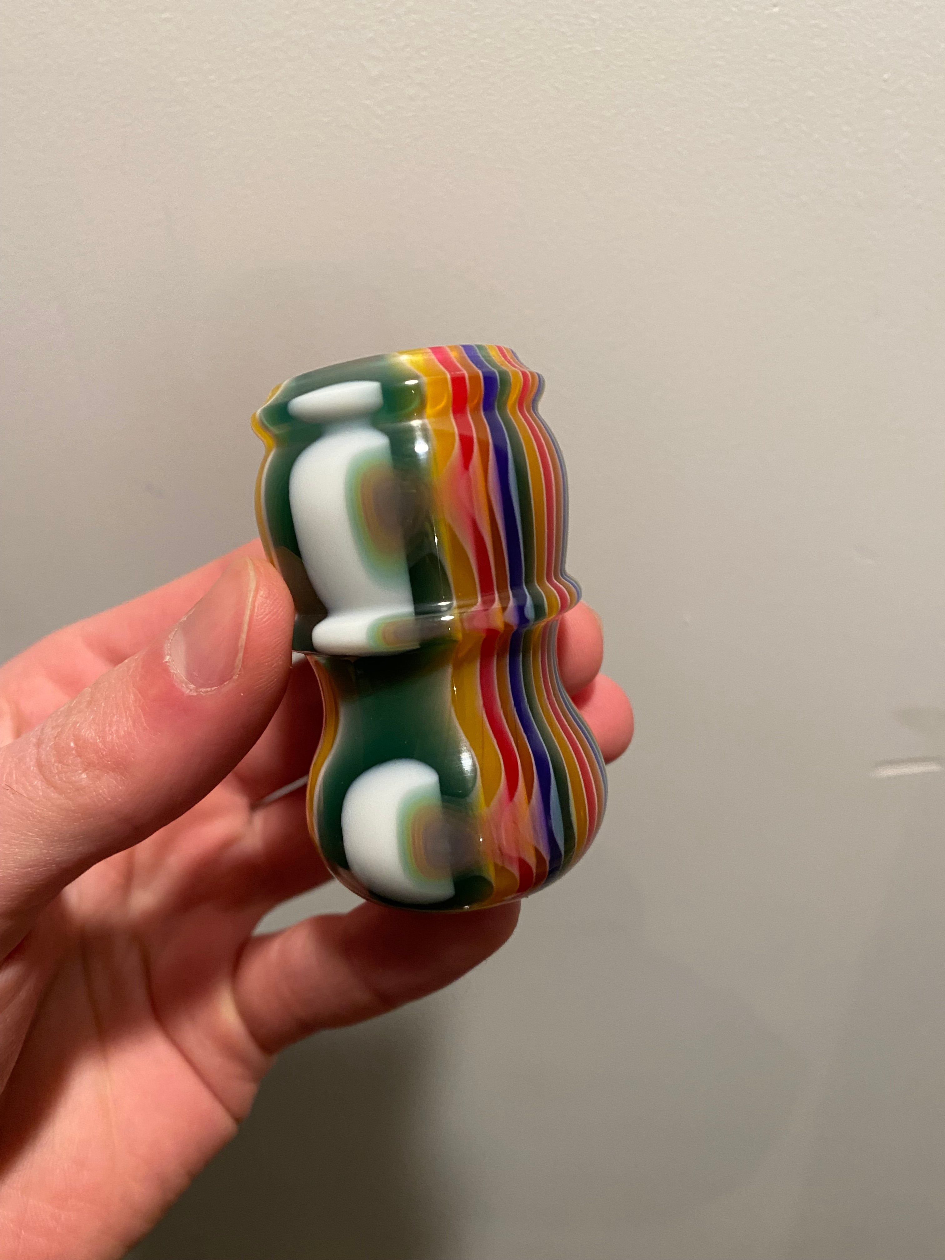 Premium Handcrafted Candy Stripe Shaving Brush Handle - Fits 24mm & 26mm Knots - Perfect for Wet Shaving & Grooming Kits - Luxury Bathroom Accessory for Men