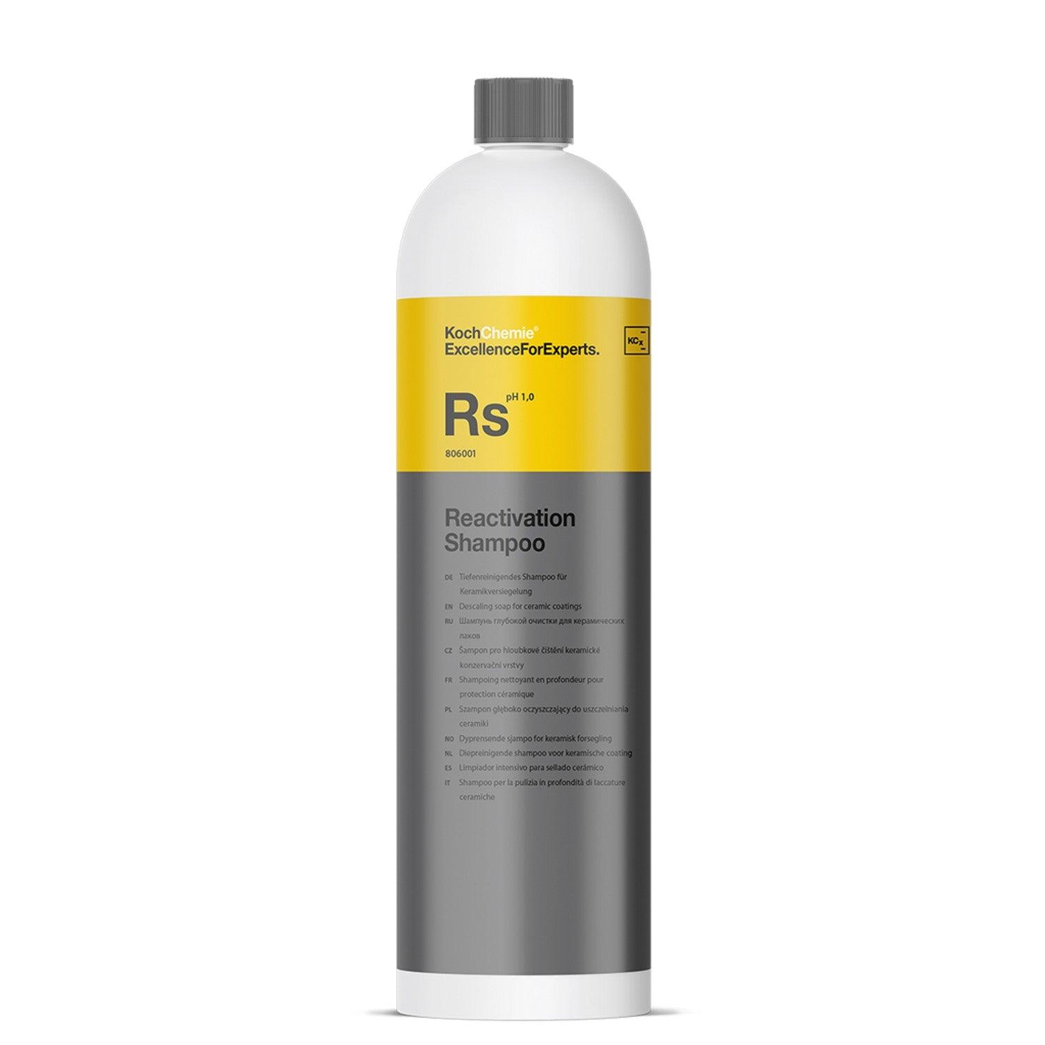 KOCH CHEMIE Reactivation Shampoo - pH Neutral Car Wash for Ceramic Coated & Sealed Vehicles | Deep Cleaning & Gloss Enhancement | Perfect for Detailing, Maintenance Wash & Show Car Preparation