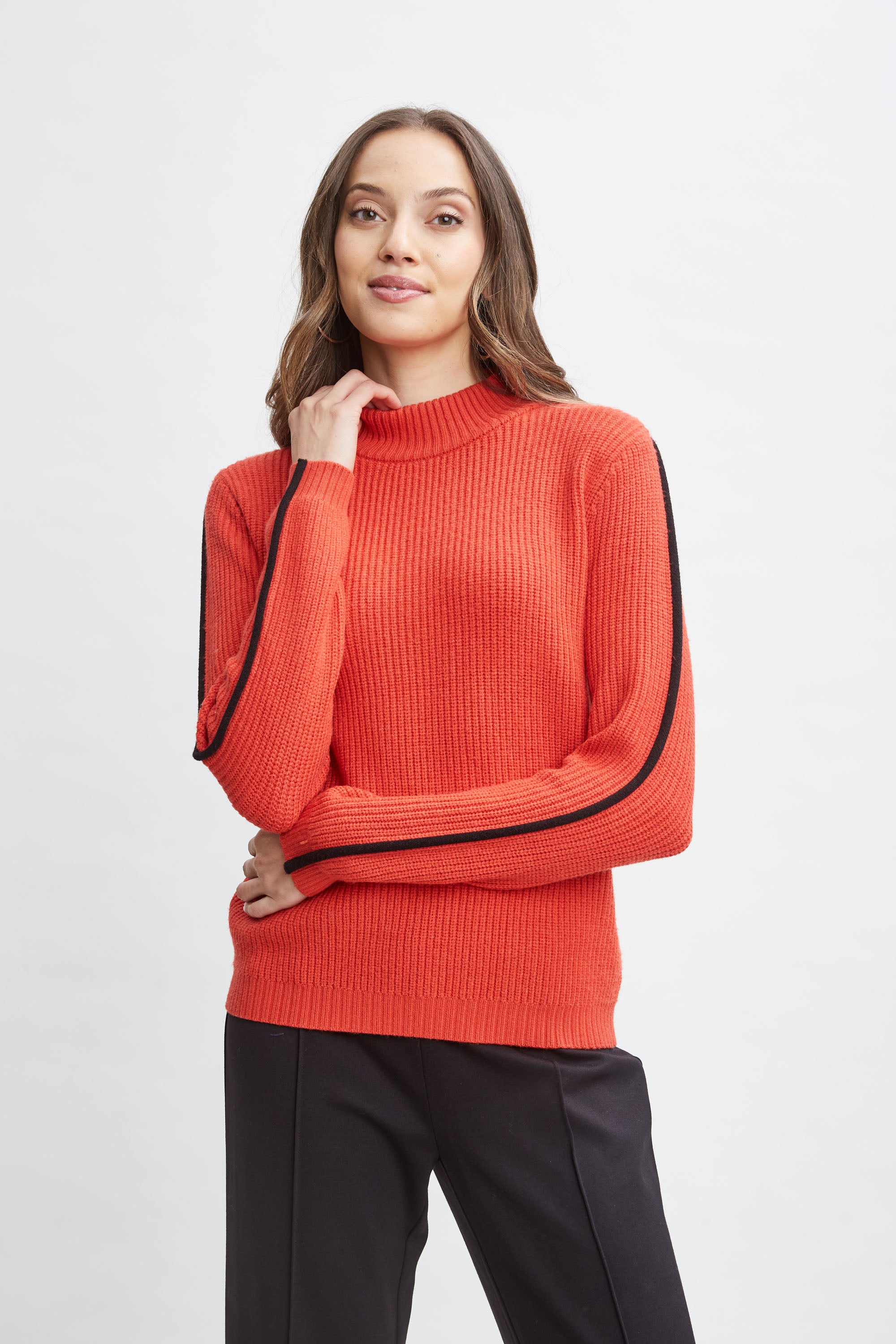 Tahari Women's Striped Long Sleeve Sweater - Soft Knit Pullover for Fall & Winter - Office Wear, Casual Outfits, Date Night Fashion