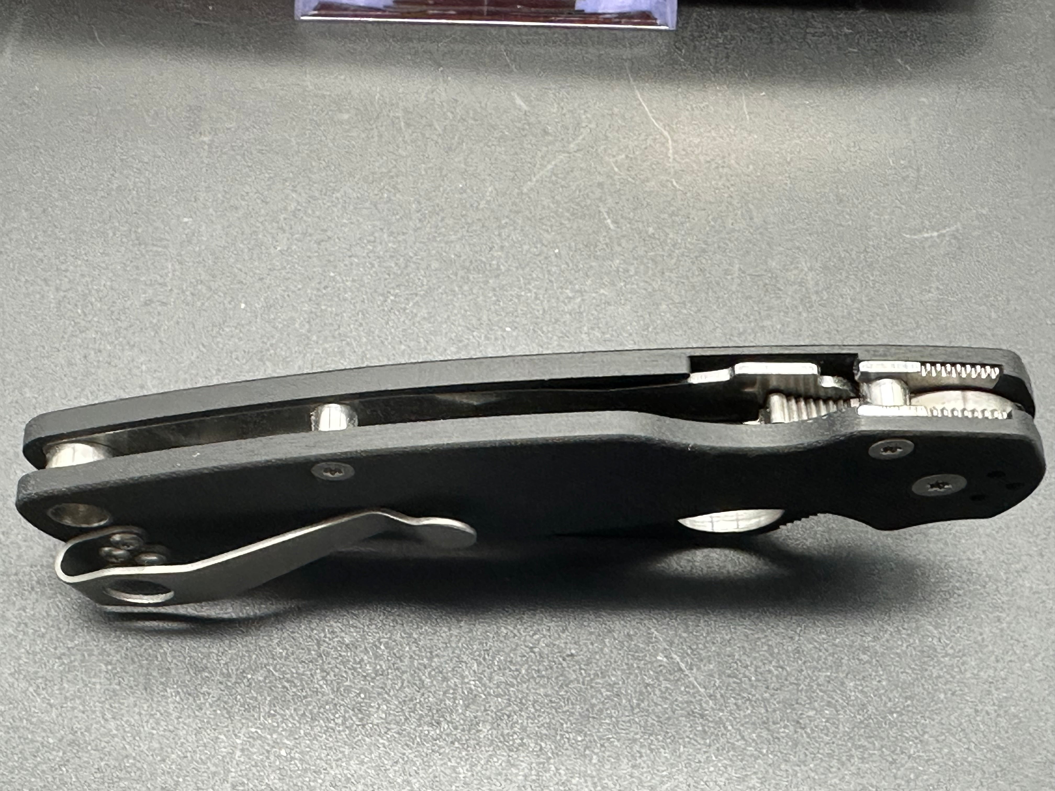 Spyderco Paramilitary 2 Folding Knife - S45VN Steel Blade, G-10 Handle - EDC, Outdoor, Tactical, Survival, Camping & Everyday Carry Knife