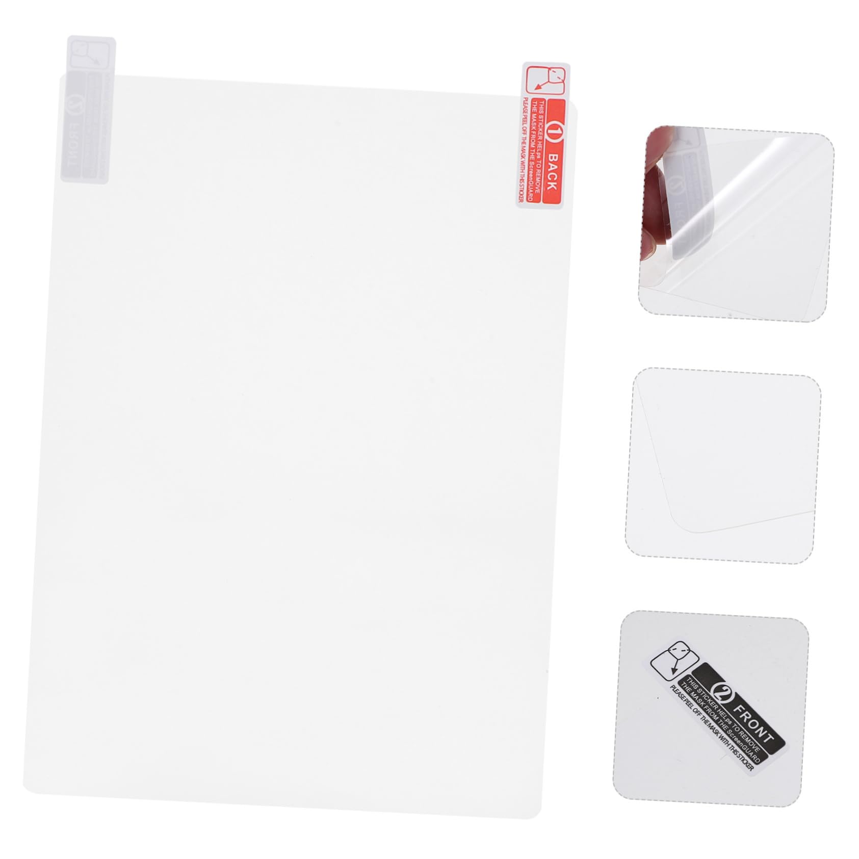 FELTECHELECTR 5-Pack PET Screen Protector for Ebook Readers - Anti-Scratch, Bubble-Free, HD Clear Screen Cover - Perfect for Kindle, Nook, Kobo & More E-Readers