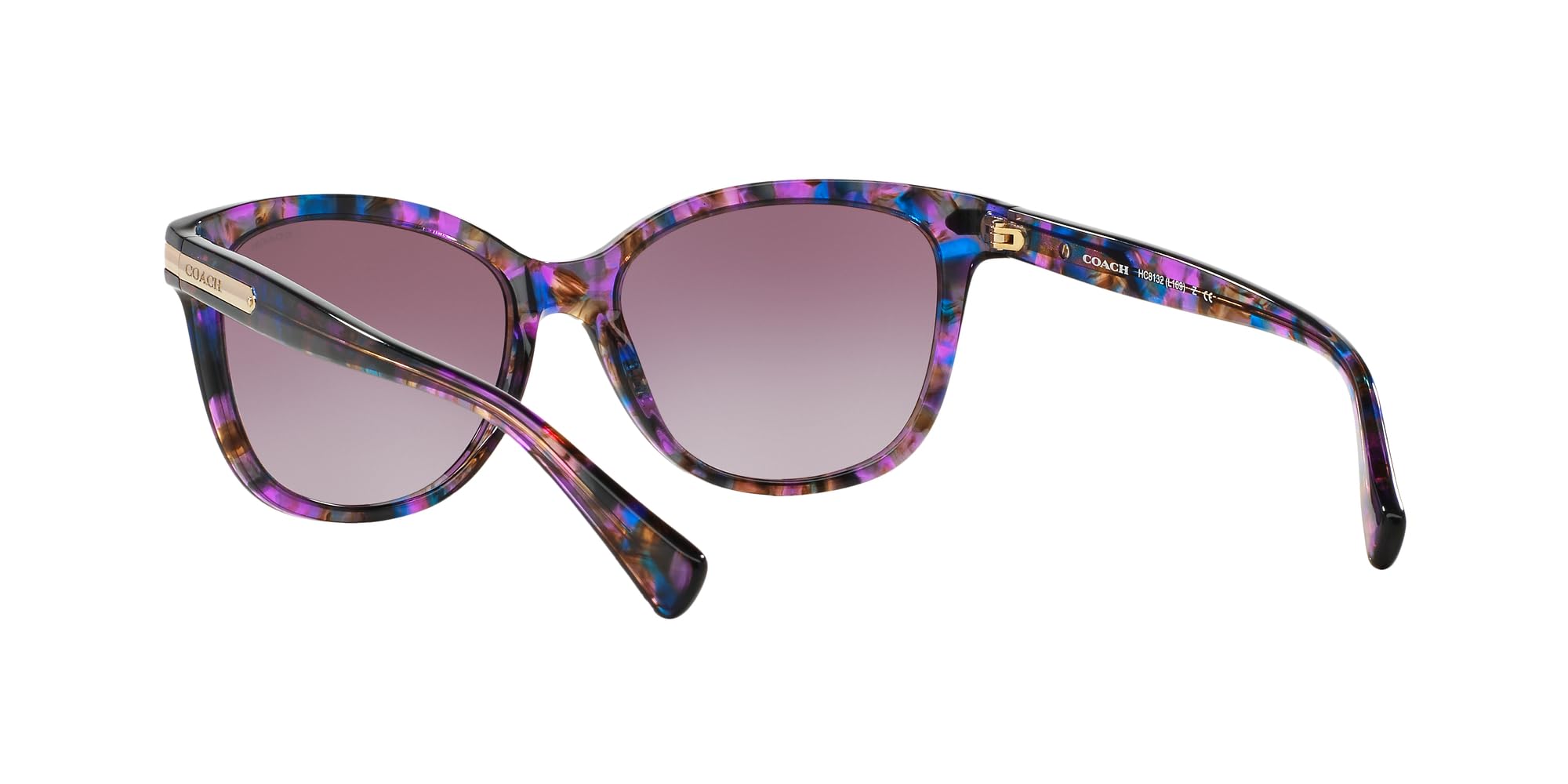 Coach Women's HC8132 Cat Eye Sunglasses – Stylish UV Protection for Fashion & Outdoor Activities