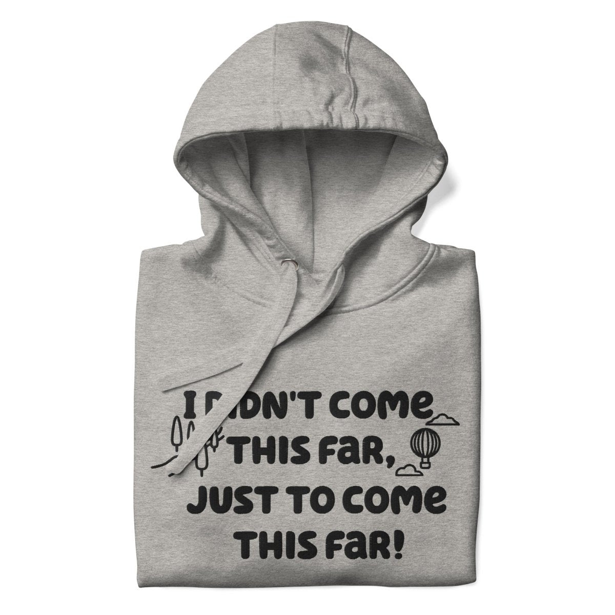 Premium Embroidered Journey Beyond Hoodie for Men & Women - Cozy Pullover Sweatshirt for Travel, Hiking & Outdoor Adventures