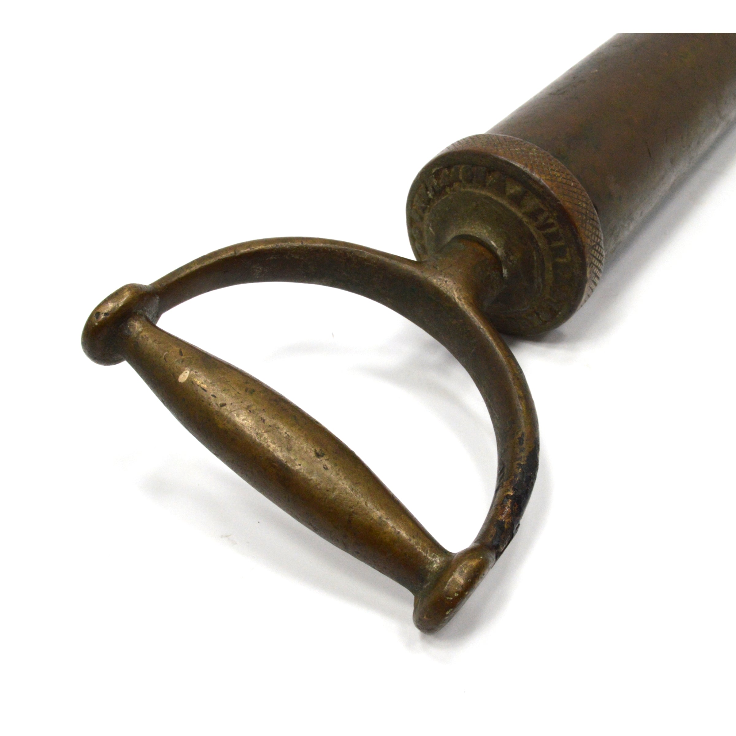 Vintage Brass Plumbing Pump Tool by F.W. Hoffman & Co Philadelphia - Antique Plumber's Essential for Restoration Projects & DIY Home Repairs