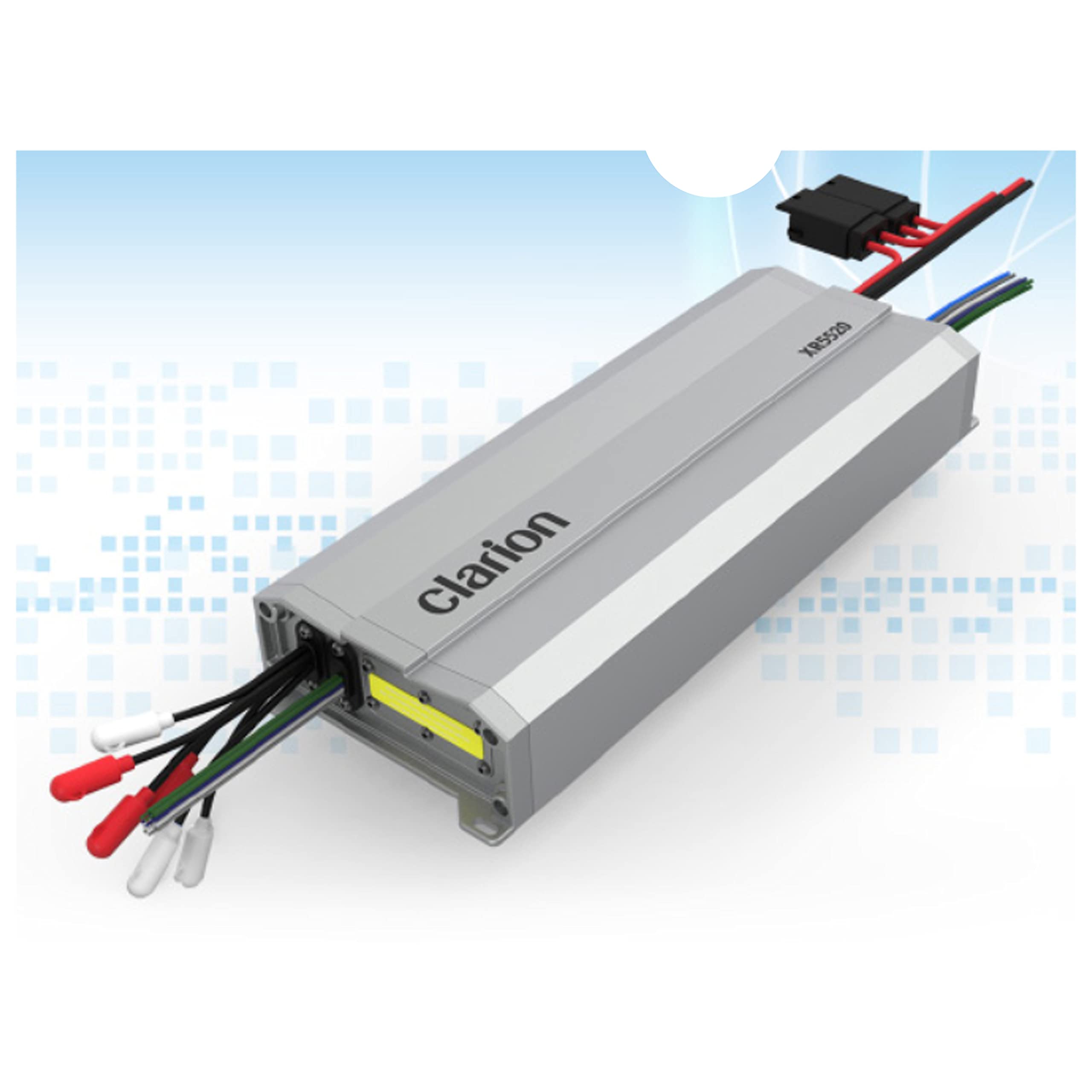 Clarion XR5520 800W 5-Channel Class D Car Amplifier with Subwoofer - High Power Audio System for Cars, Trucks & SUVs | Includes Gravity Magnet Phone Holder | Perfect for Road Trips, Commuting & Bass Enthusiasts