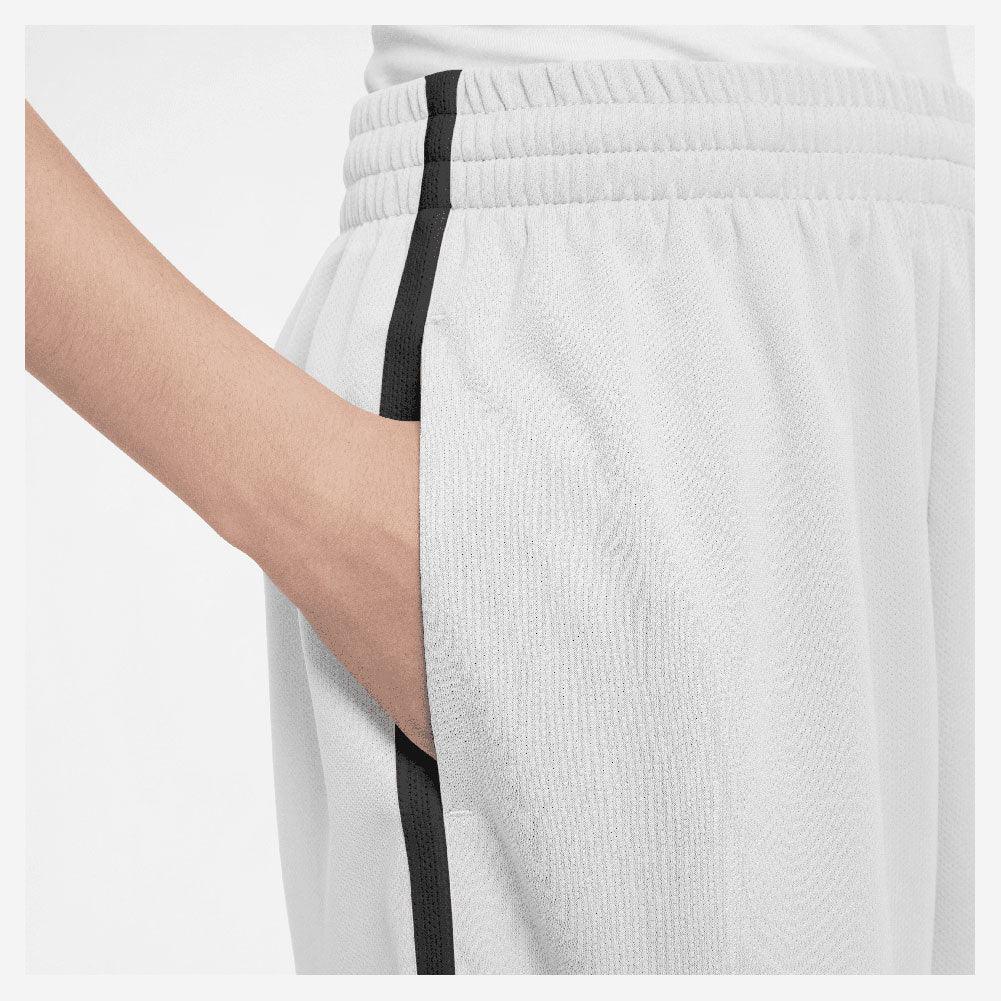 Boys' Dri-Fit Multi Woven Tennis Shorts - White & Black - Breathable Athletic Shorts for Tennis, Running & Casual Wear