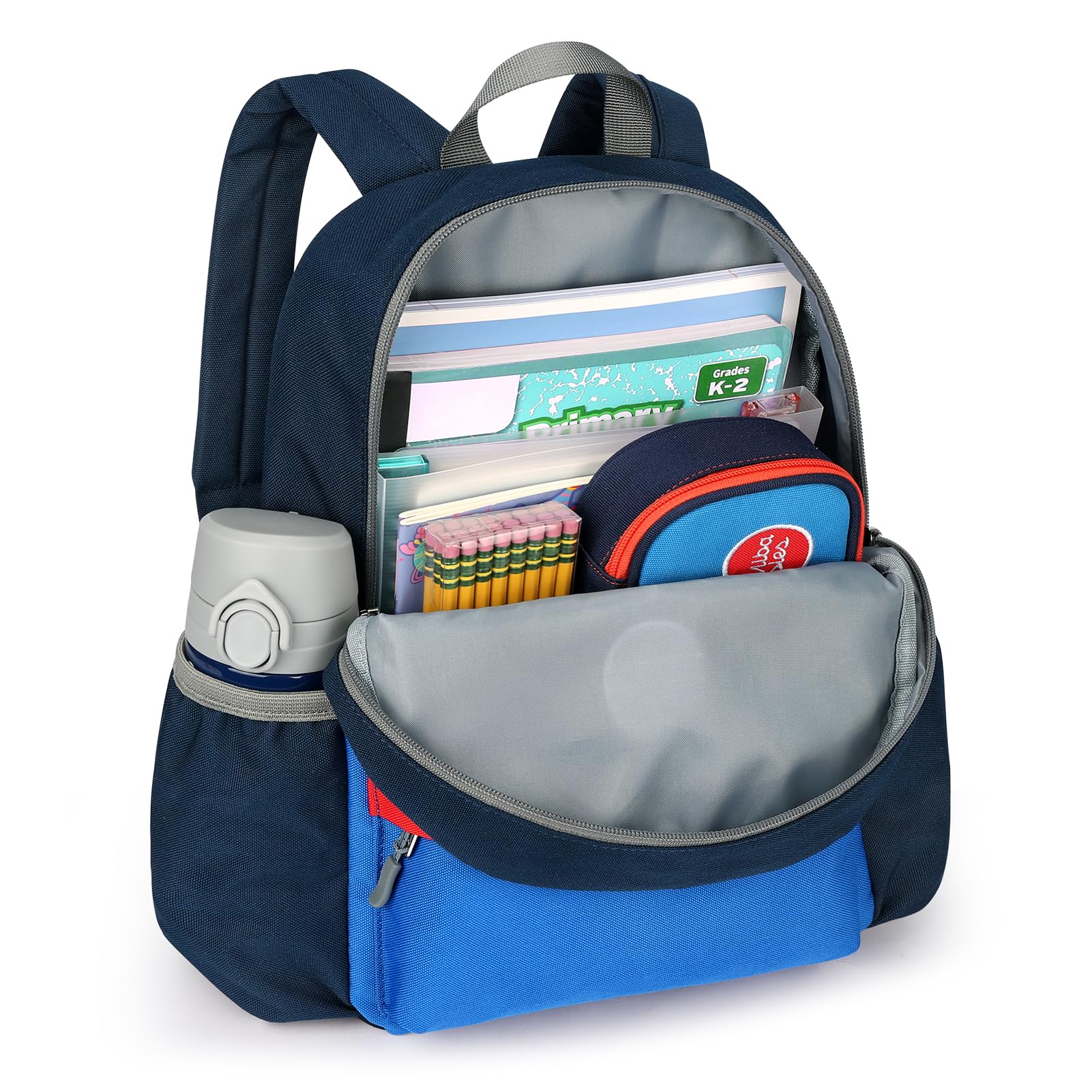 Mibasies Toddler Backpack for Boys 2-4 - Kids School Backpack for Preschool & Kindergarten | Perfect for Daily Use & Travel