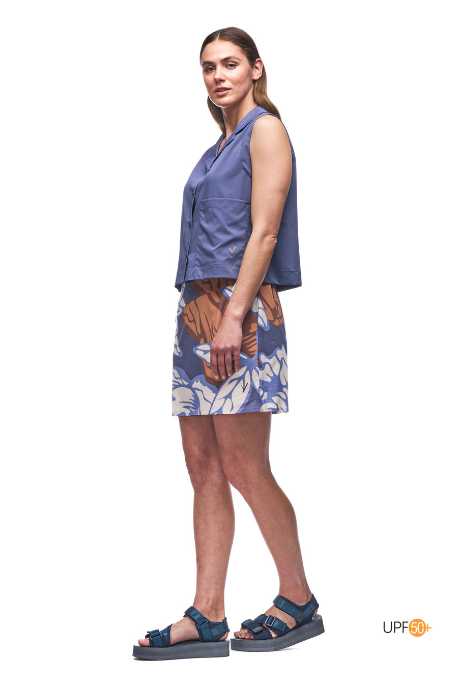 Indyeva Paita SL Women's T-Shirt - Soft & Comfortable Cotton Tee for Casual Wear, Gym, and Everyday Outfits