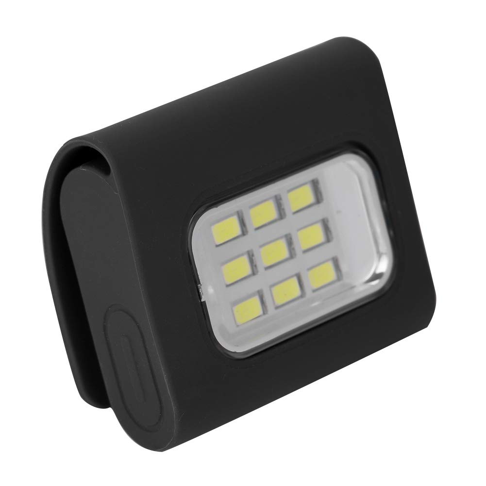 xuuyuu Magnetic USB Rechargeable COB LED Safety Light - Portable Clip-On Chest Lamp for Outdoor Activities, Running, Jogging, Fishing, Camping & Hiking - Emergency Night Light for Hands-Free Illumination