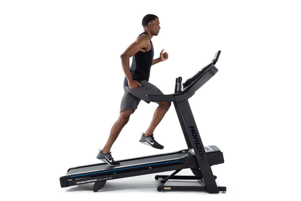 Horizon 7.0 AT Treadmill - Foldable Home Gym Equipment for Running & Walking | Perfect for Home Workouts, Cardio Training & Small Spaces