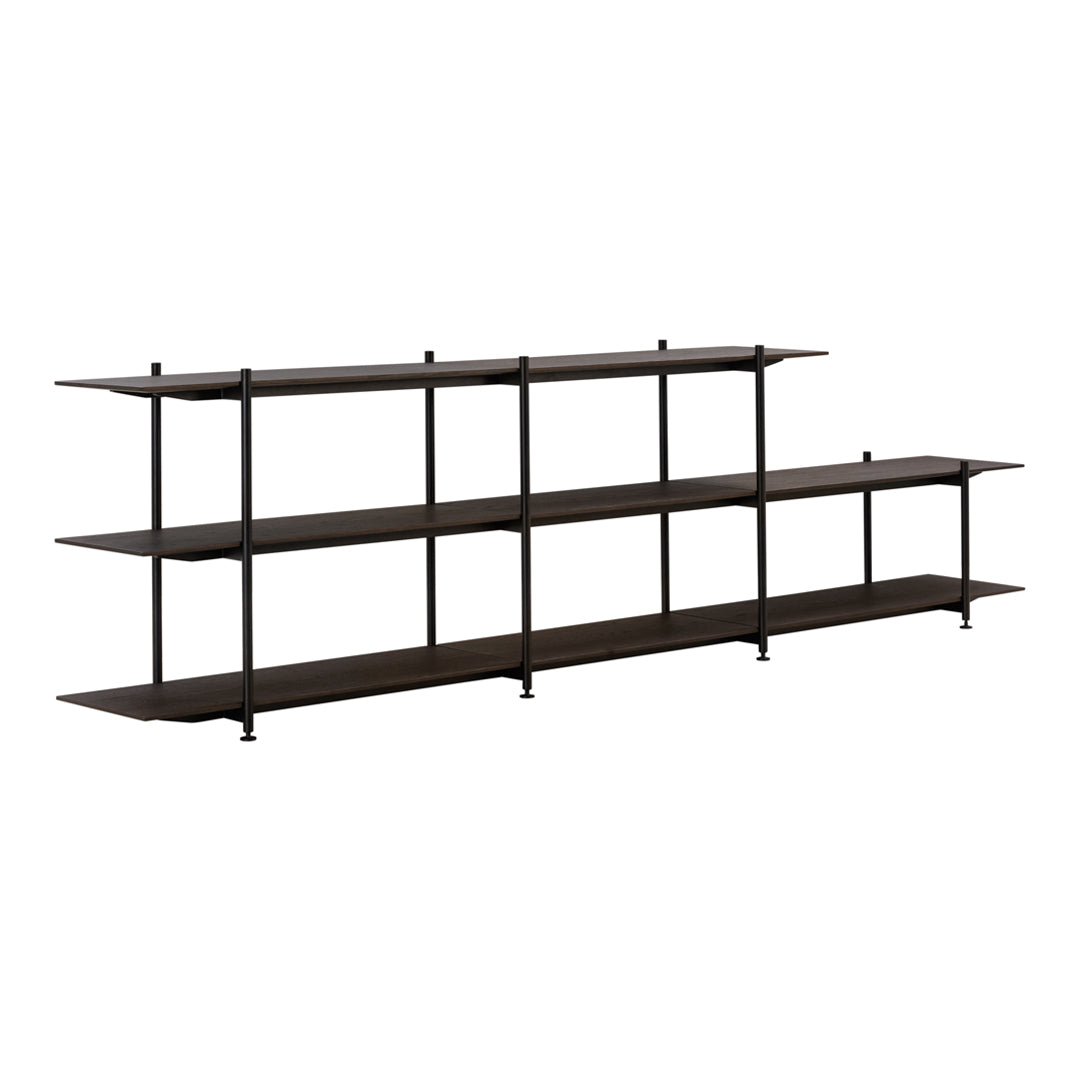 Jonas Wagell Modern Formal Shelving Unit - Wendelbo Style Bookshelf for Living Room, Office & Library Storage