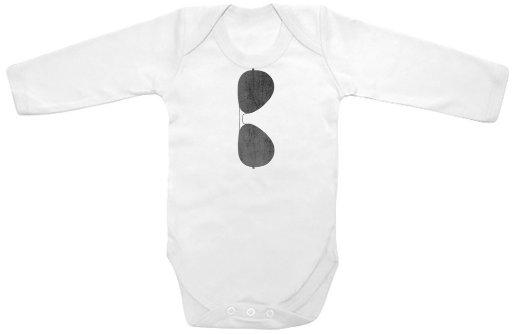 Boys' Cute Aviator Baby Tee - Long Sleeve for Playtime
