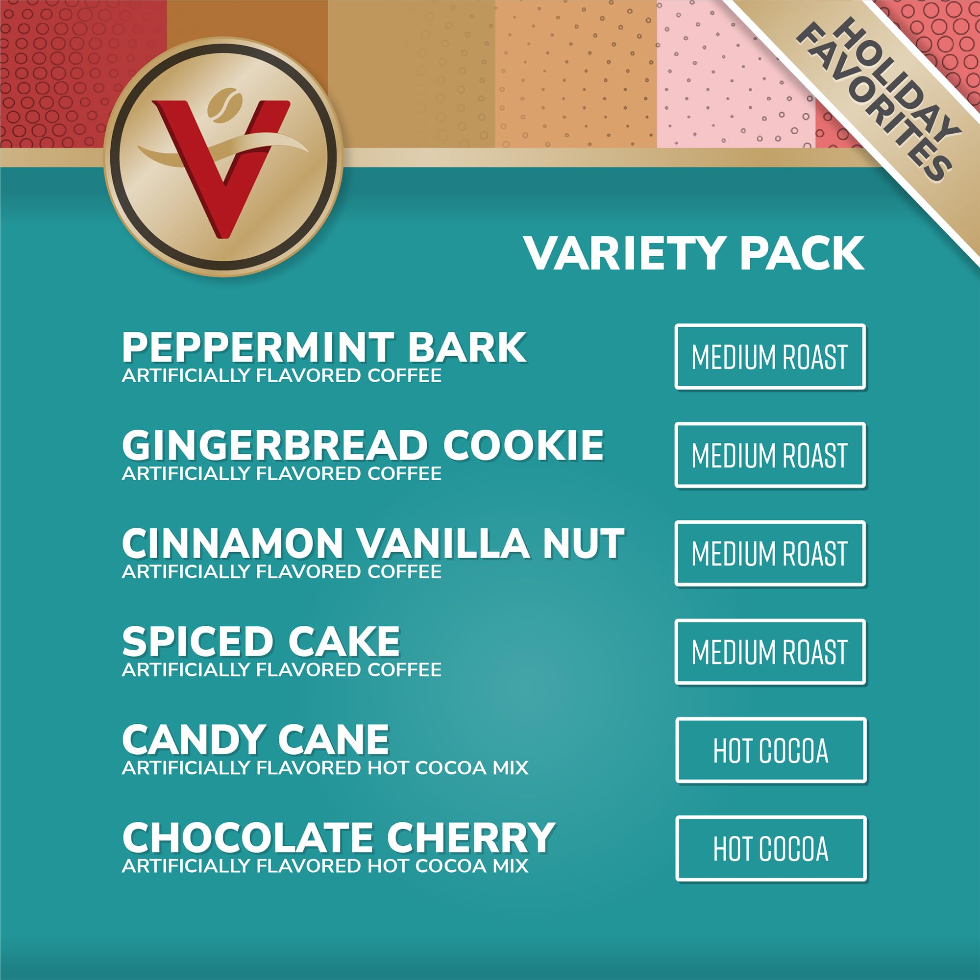 Victor Allen's Coffee & Cocoa Variety Pack - 96 K-Cups for Keurig | Holiday Gift & Office Use