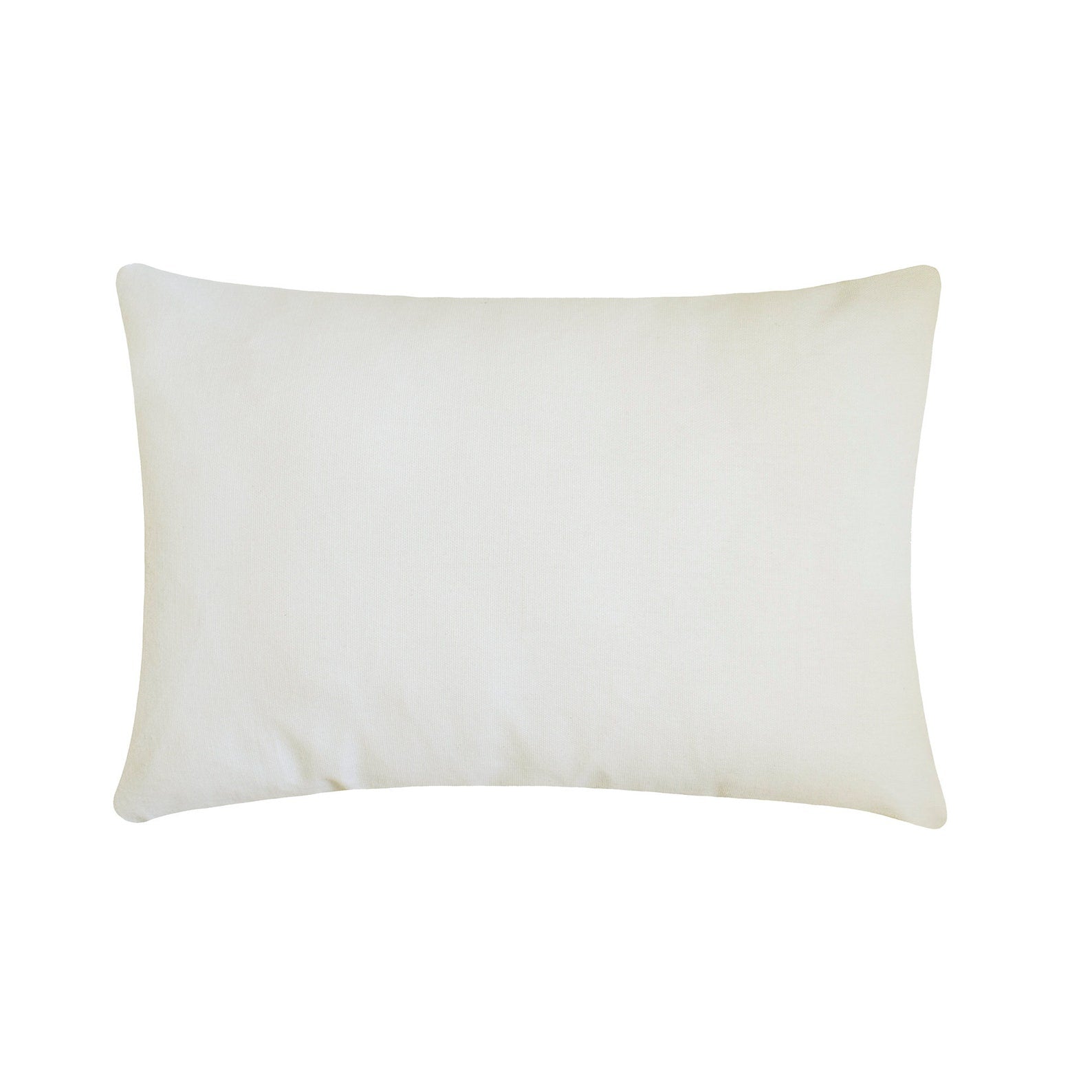 Beige Plaid Cotton Lumbar Pillow Cover - Soft Decorative Throw Pillow Case for Sofa, Bed, Couch - Home Decor Accent for Living Room, Bedroom