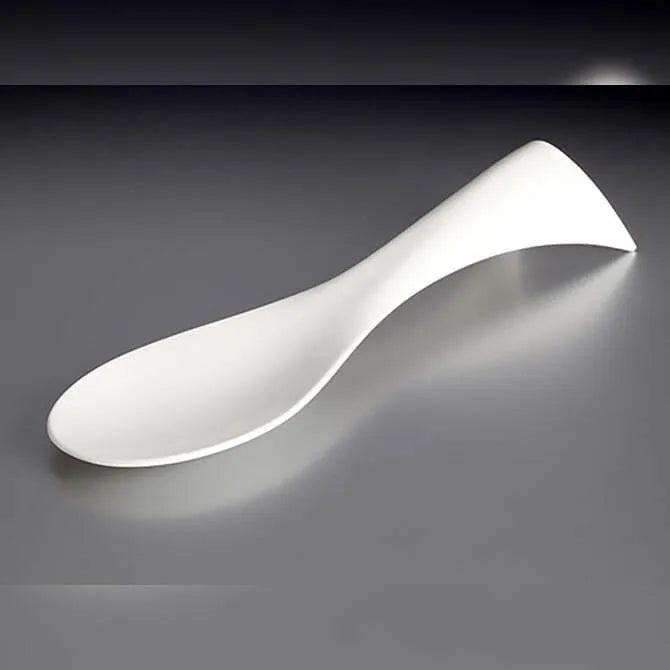 Eco-Friendly Compostable Bioplastic Tasting Spoon - White | Perfect for Ice Cream, Yogurt & Food Sampling | Sustainable Disposable Utensils for Parties, Events & Catering