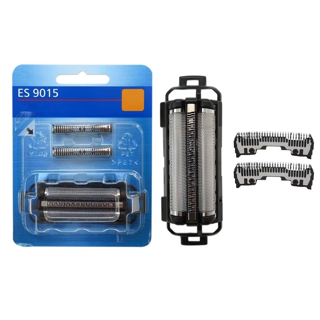Upgraded WES9015 Replacement Outer Foil & Inner Blade for Panasonic ARC3 Electric Shaver - Perfect for Men's Daily Grooming & Travel Shaving Needs